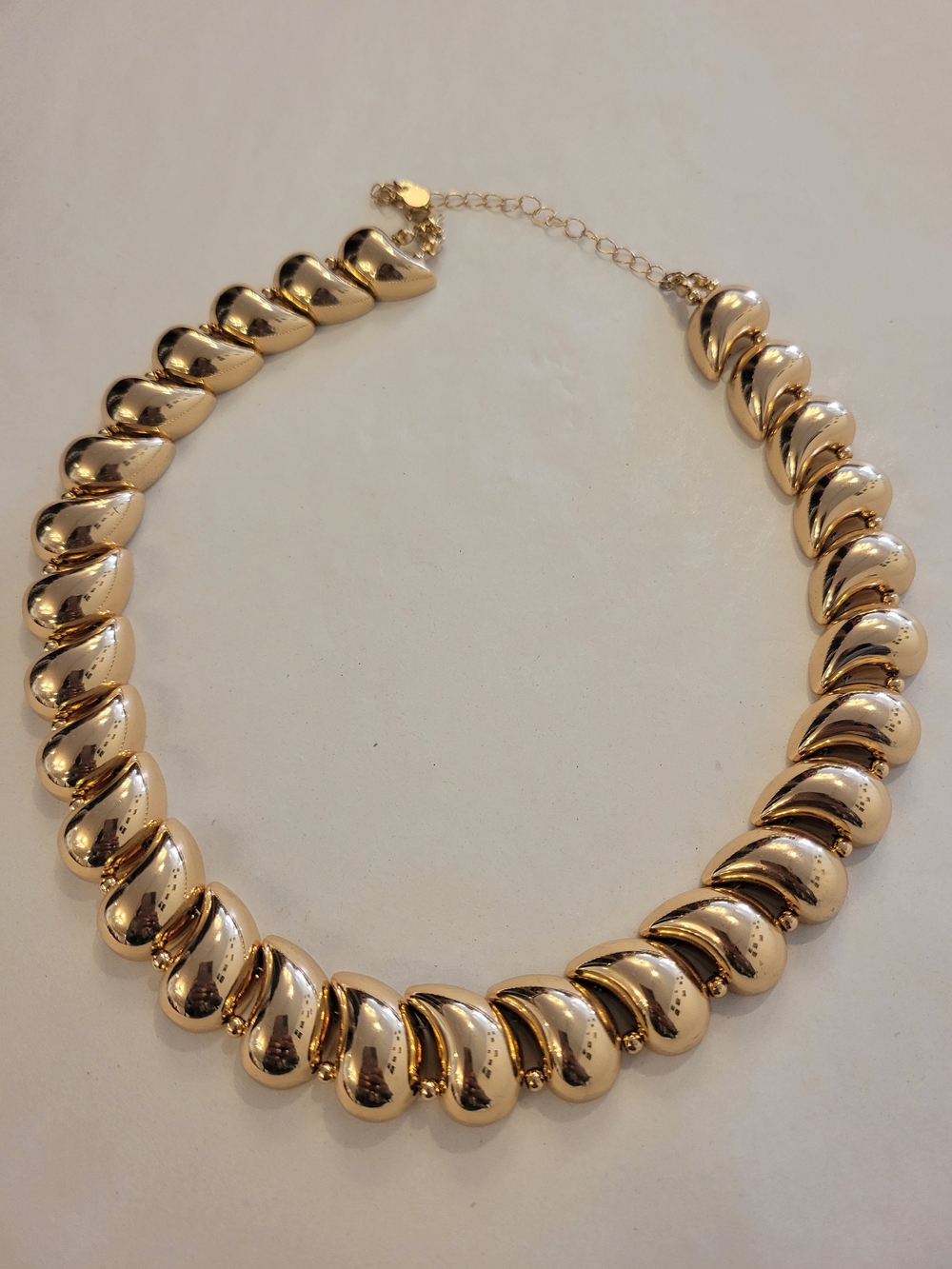 Gold Chunky Link Statement Necklace - Women Jewelry